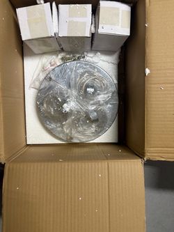 Round Flush Mount Ceiling Light Fixture