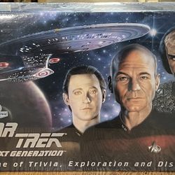 Vintage 1993 STAR TREK The Next Generation A Game of Trivia Exploration and Discovery Board Game