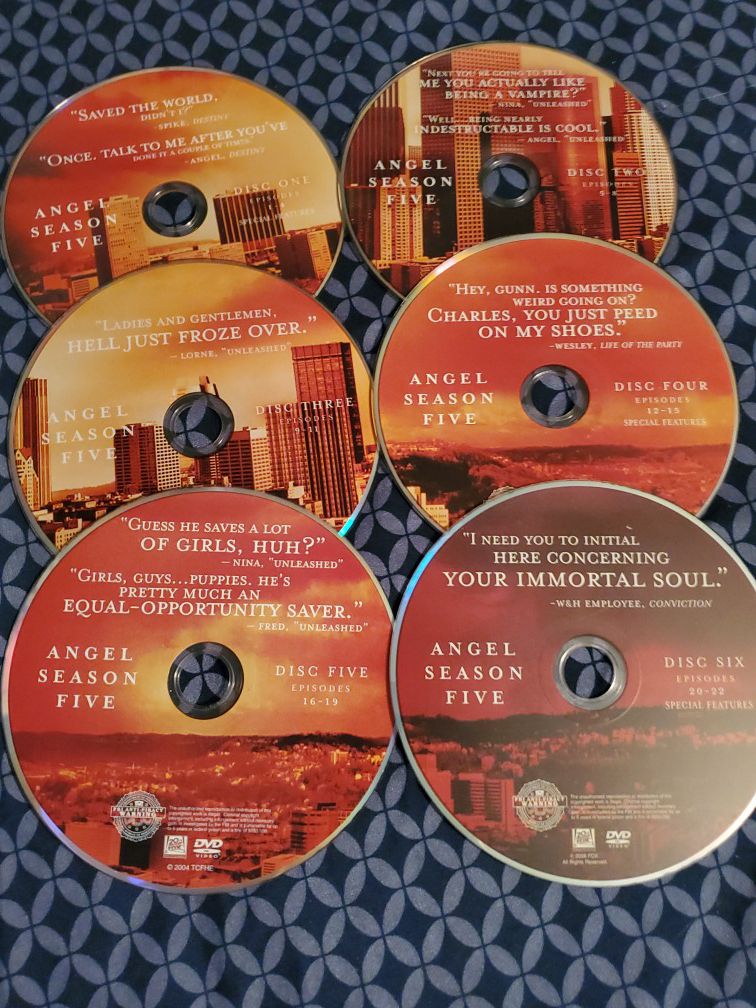 Angel Complete DVD Series