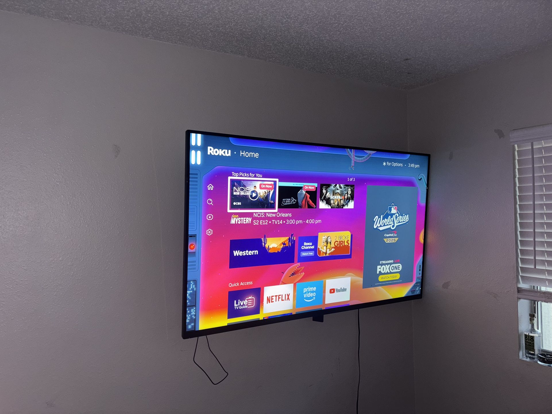 Twin Bed Frame, TVS,  DESKS, & Table W/Chairs