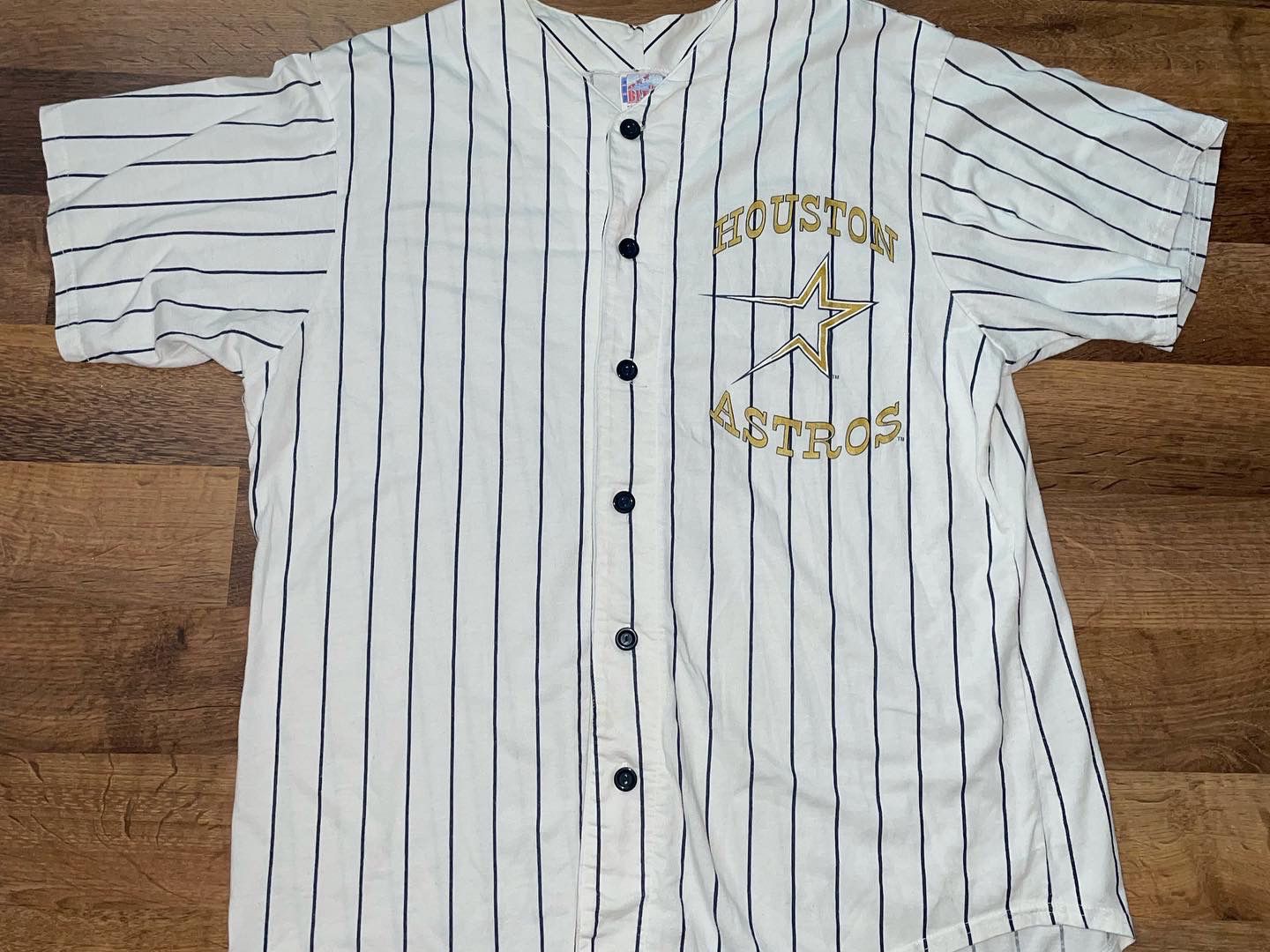 RARE Gold Vintage Astros Jersey - 2XL for Sale in Houston, TX - OfferUp