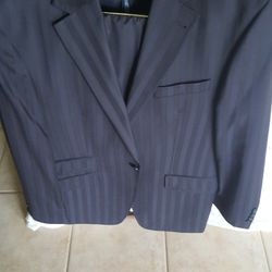 GERMAN SUIT SET IN JACKET SIZE 44L AND PANS IN SIZE 38X30 IN 100 % PURE WOOL SHIRT INCLUDED FOR FREE