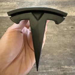 OEM Tesla Model X Front T badge emblem logo