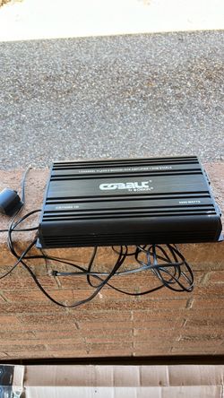Cobalt 4500 watt amp