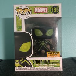 Marvel Funko Pop Spider Man Stealth Suit 
