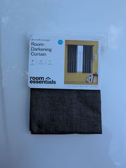 Gray Black out curtains