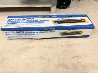 Workforce 20” Tile Cutter