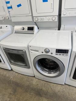 Used LG Washer and Gas Dryer Big Capacity