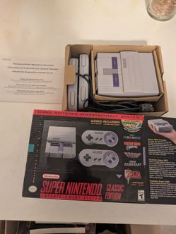 Super Nintendo NES Classic Edition