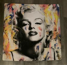 Marilyn Monroe Decorative Fabric Poster 40 x 40