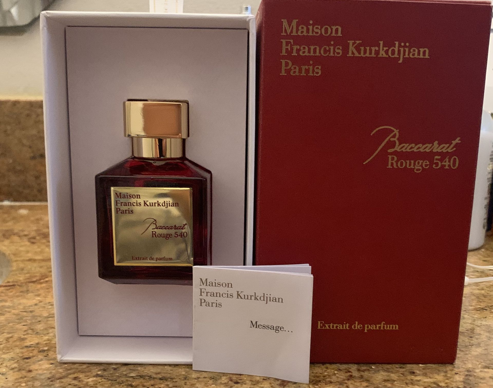 Baccarat Rouge 540