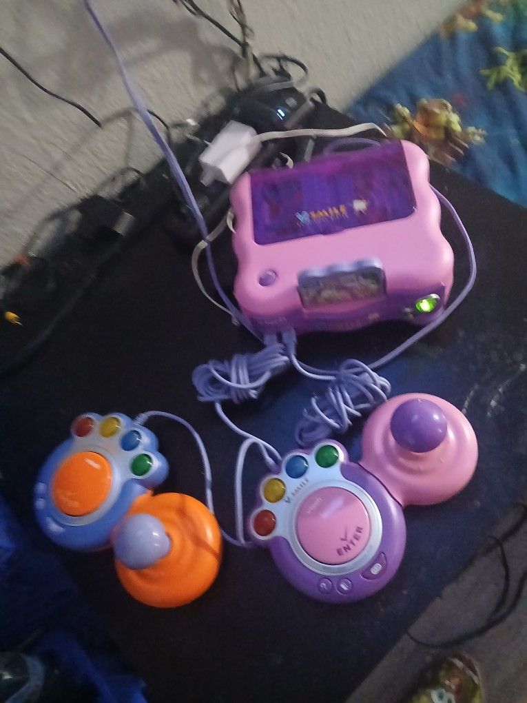 Vtech V Smile Game Console With 6 Games
