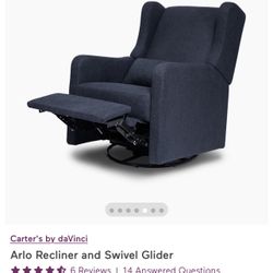 Carter’s By De Vinci Swivel Glider Recliner 