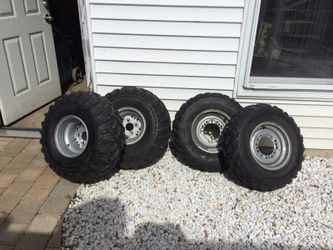 Quad Wheels and Tires