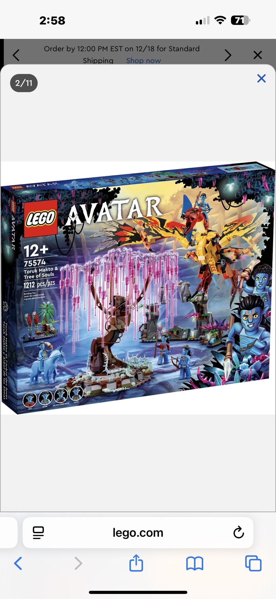 Avatar Lego Set 