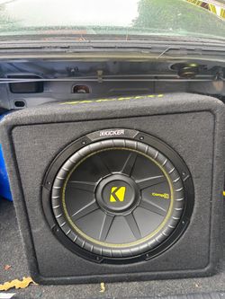 Kicker CompC Subwoofer in Enclosure Box