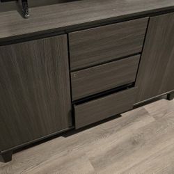 Multi-Purpose Cabinet with Drawers and Doors