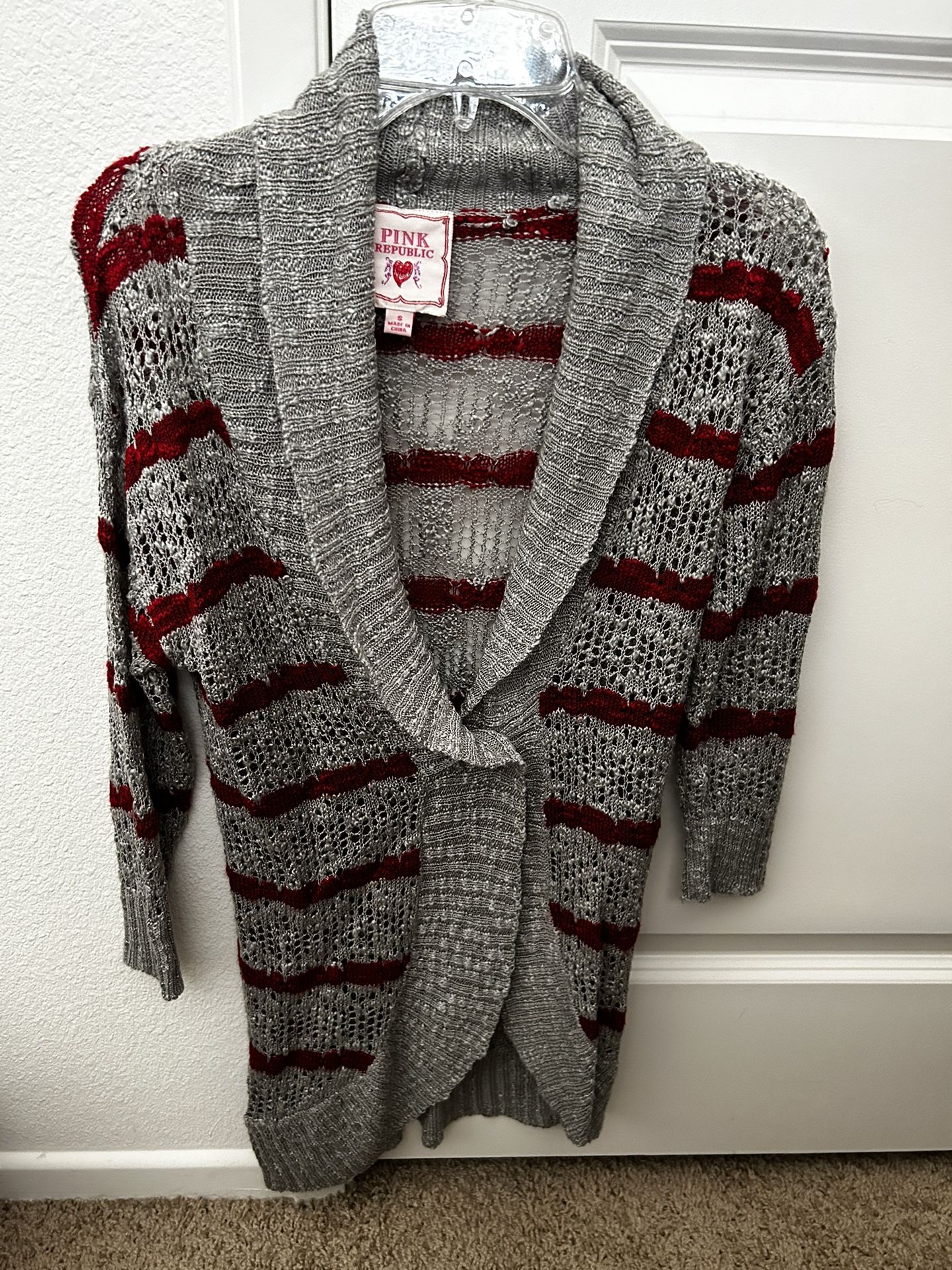 Jr Girls Cardigan Small