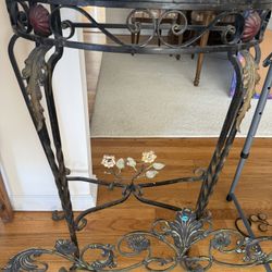 Marble Top Demi Lune