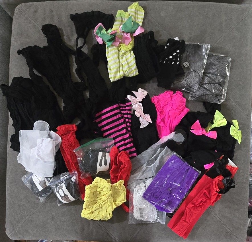 Lot Of 25 Sexy Stockings, Body Stockings Langerie