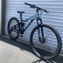 New Upgraded 29” Full Suspension Bike Discounted 