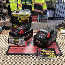 Milwaukee M18 18-Volt Lithium-Ion HIGH OUTPUT XC 8.0 Ah Battery $180 EACH