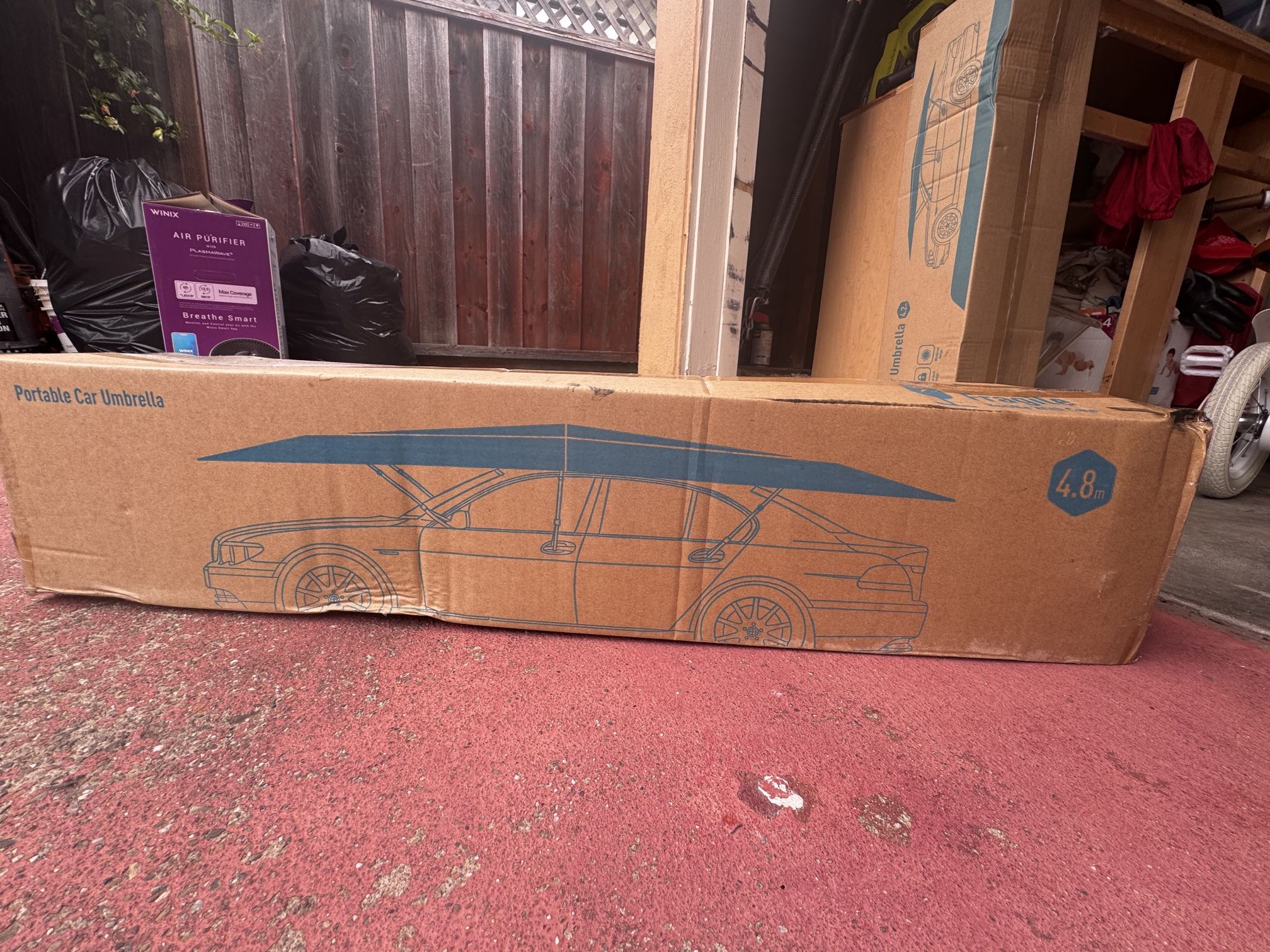 Portable Car Umbrella 4.8M – New in Box