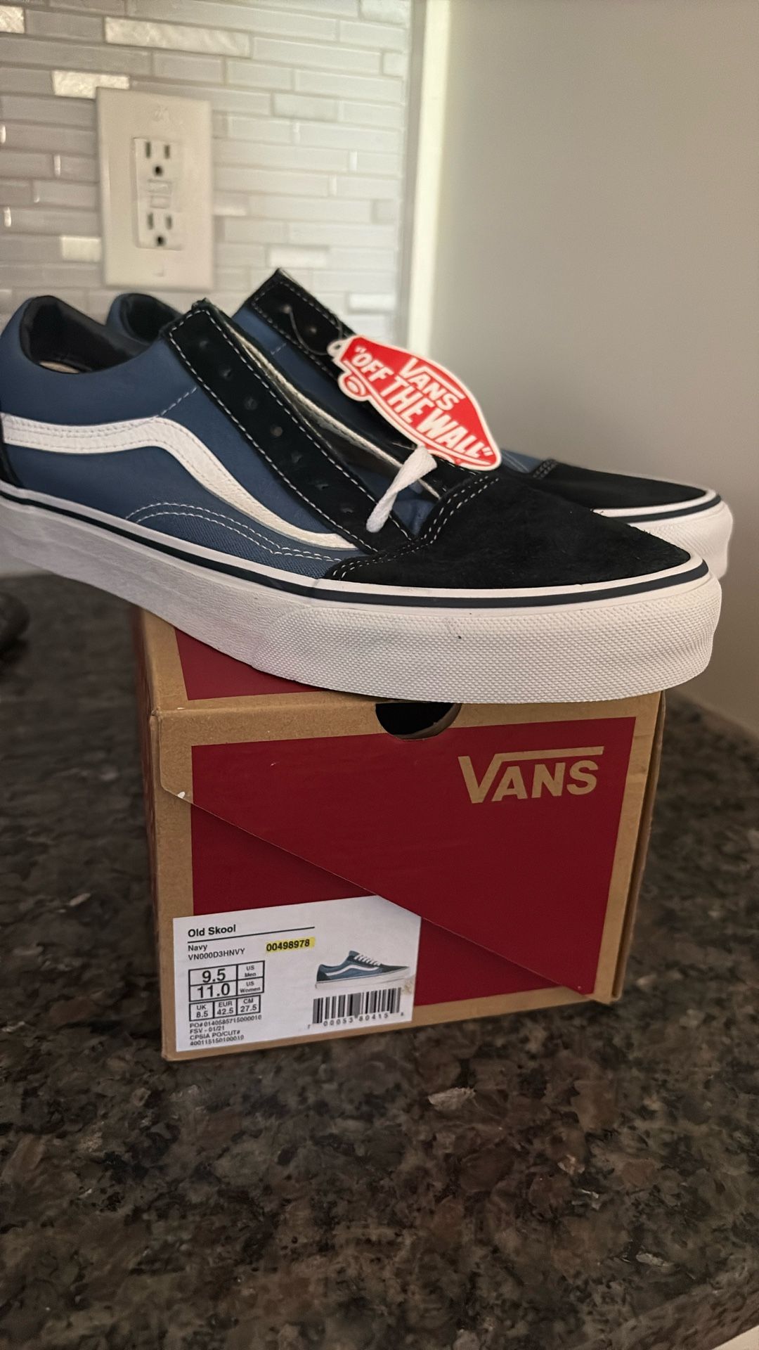 Vans Shoes Blue/navey 9.5