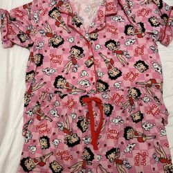 Cute Betty Pop Pajamas Size M