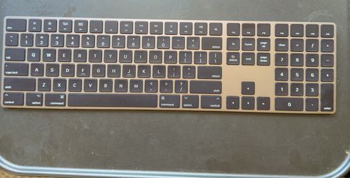 Apple Magic Keyboard with Numbered Keypad Space Grey