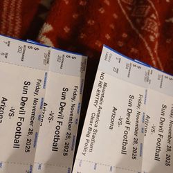 ASU  VS  U Of A Football 