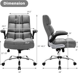 Giantex Upholstered Office Chair