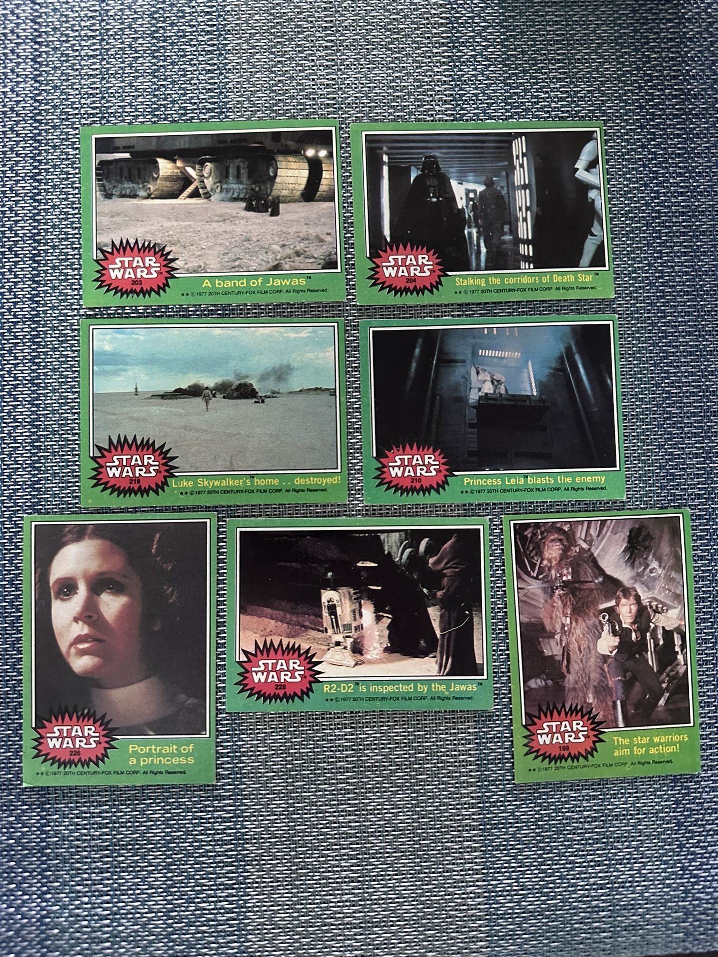 1977 Star Wars Topps Trading Cards