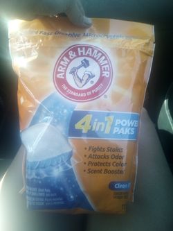 Arm hammer laundry pods 62 paks