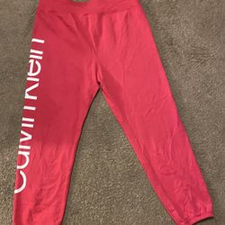 Calvin Klein Performance Joggers – Pink – Women’s XL