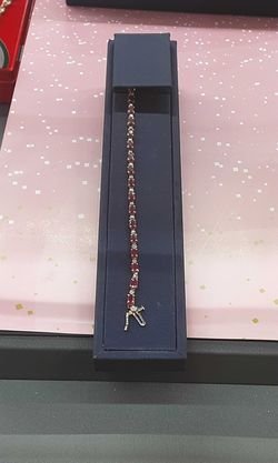 Tennis Bracelet - Yellow Gold 14k (.585) 7.8 grams 7 inch