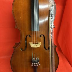 3/4 Size Cello with New Bow, Digital Tuner, Extra Strings, Case, Rosin $300 Firm