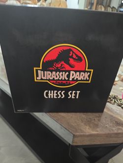 New Jurassic Park Chess set