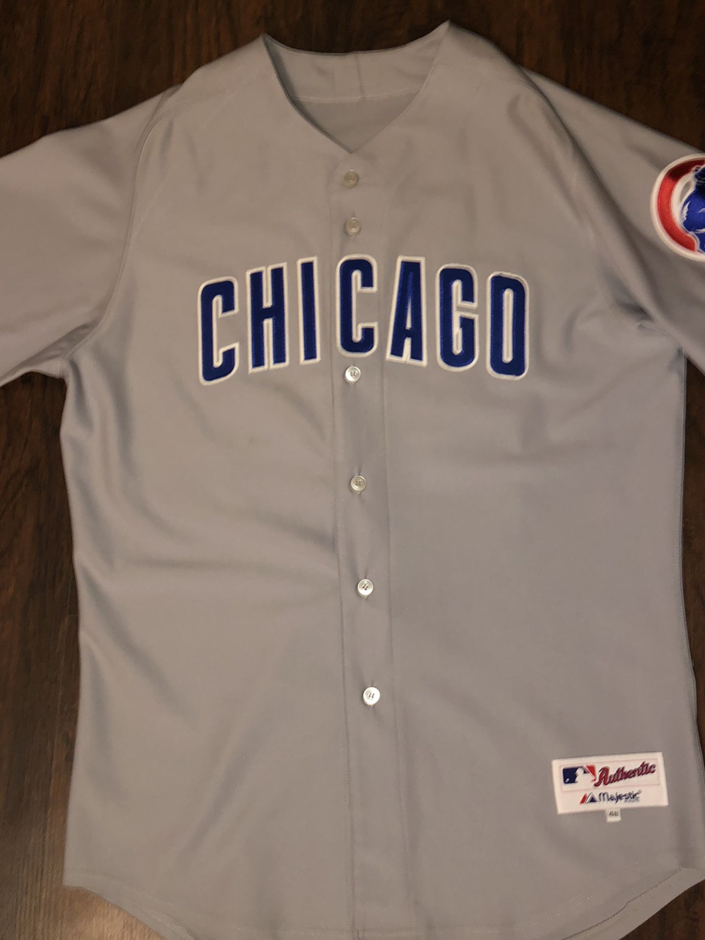 Mark Prior Chicago Cubs Majestic Away Jersey Sz 48