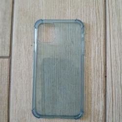 Iphone 11 Blue Clear Case