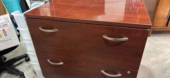 Mahogany Color Office Furnishings