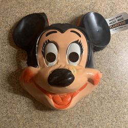 Vintage Ben Copper Mickey Mouse plastic Halloween mask