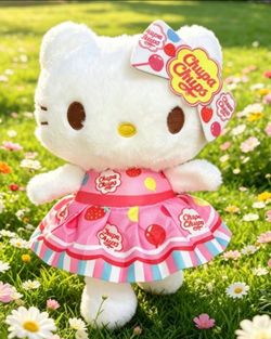 Hello Kitty plushie $20 chupa chupa