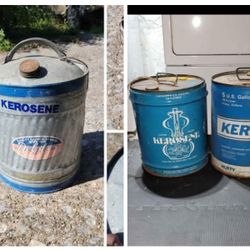 Vintage Kerosene Cans