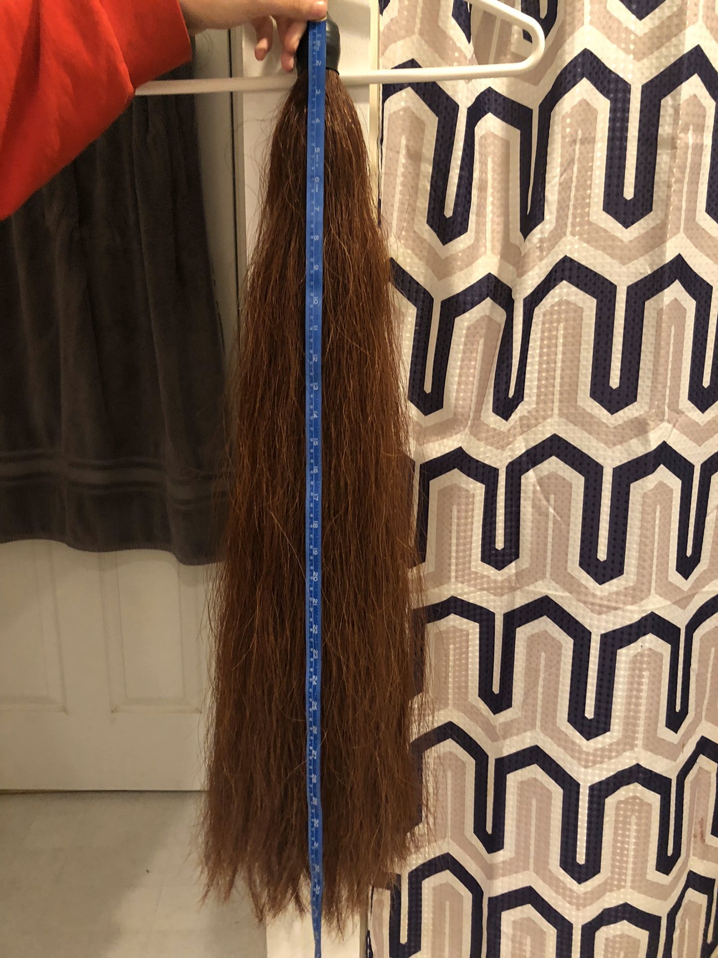 Weighted sorrel Tail extension 35 inches