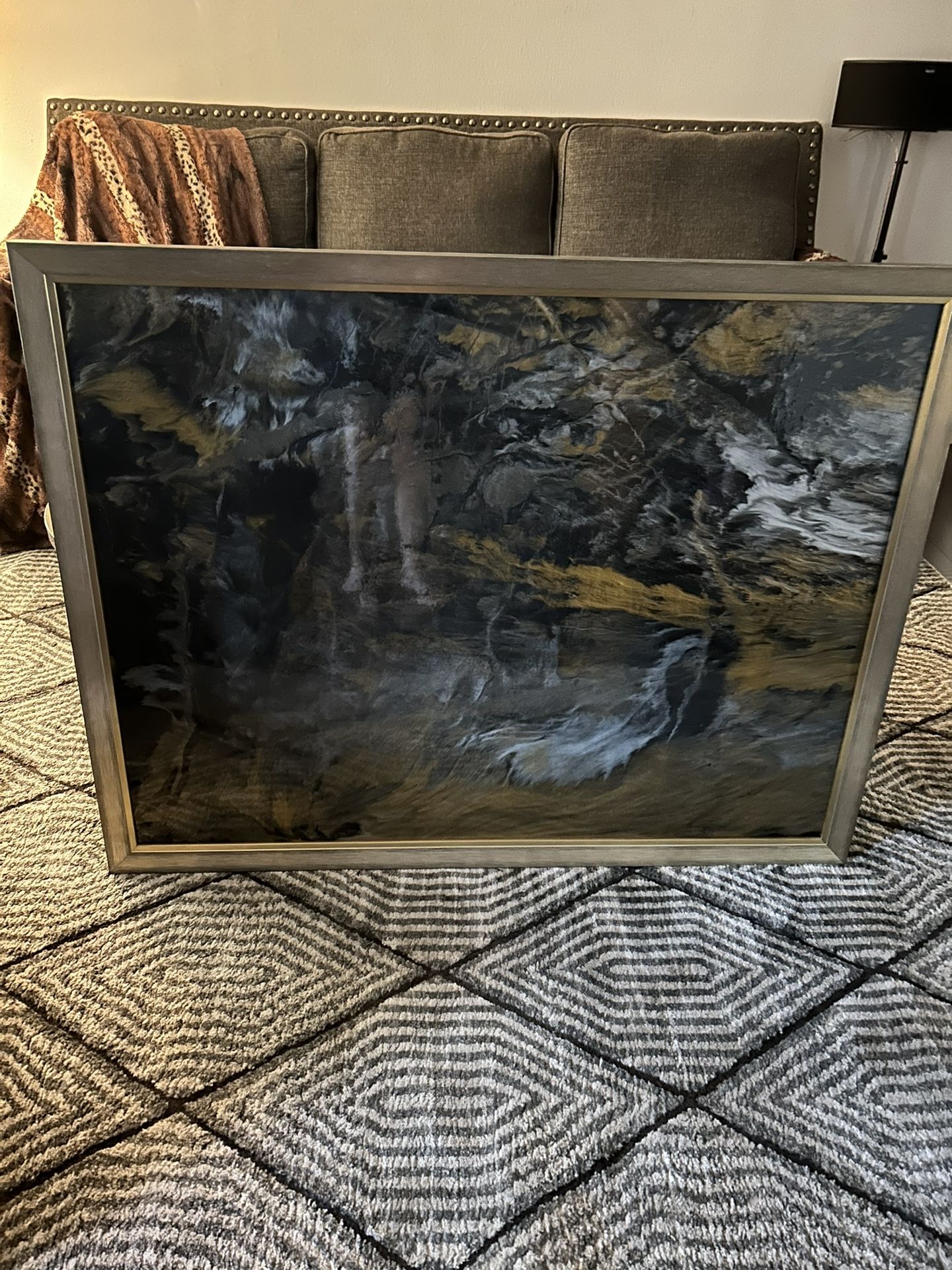 Abstract Custom Framed Art