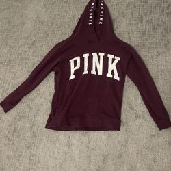 Pink Burgundy Hoodie