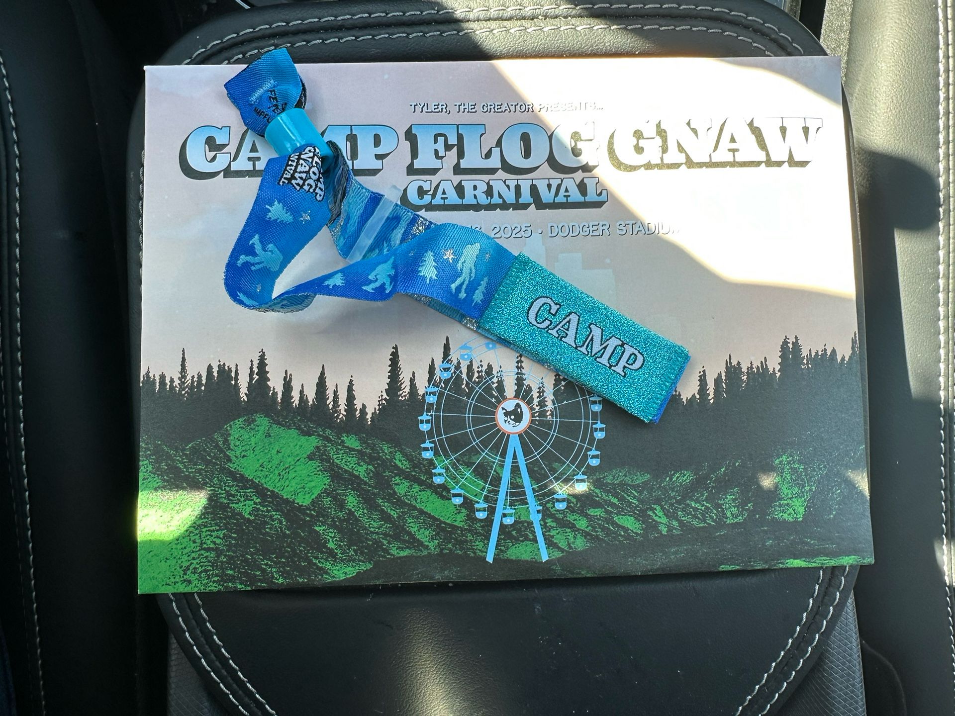 Camp Flog Gnaw GA Wristbands 2025