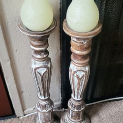 Set Of Candles With Stand Home Decoration 