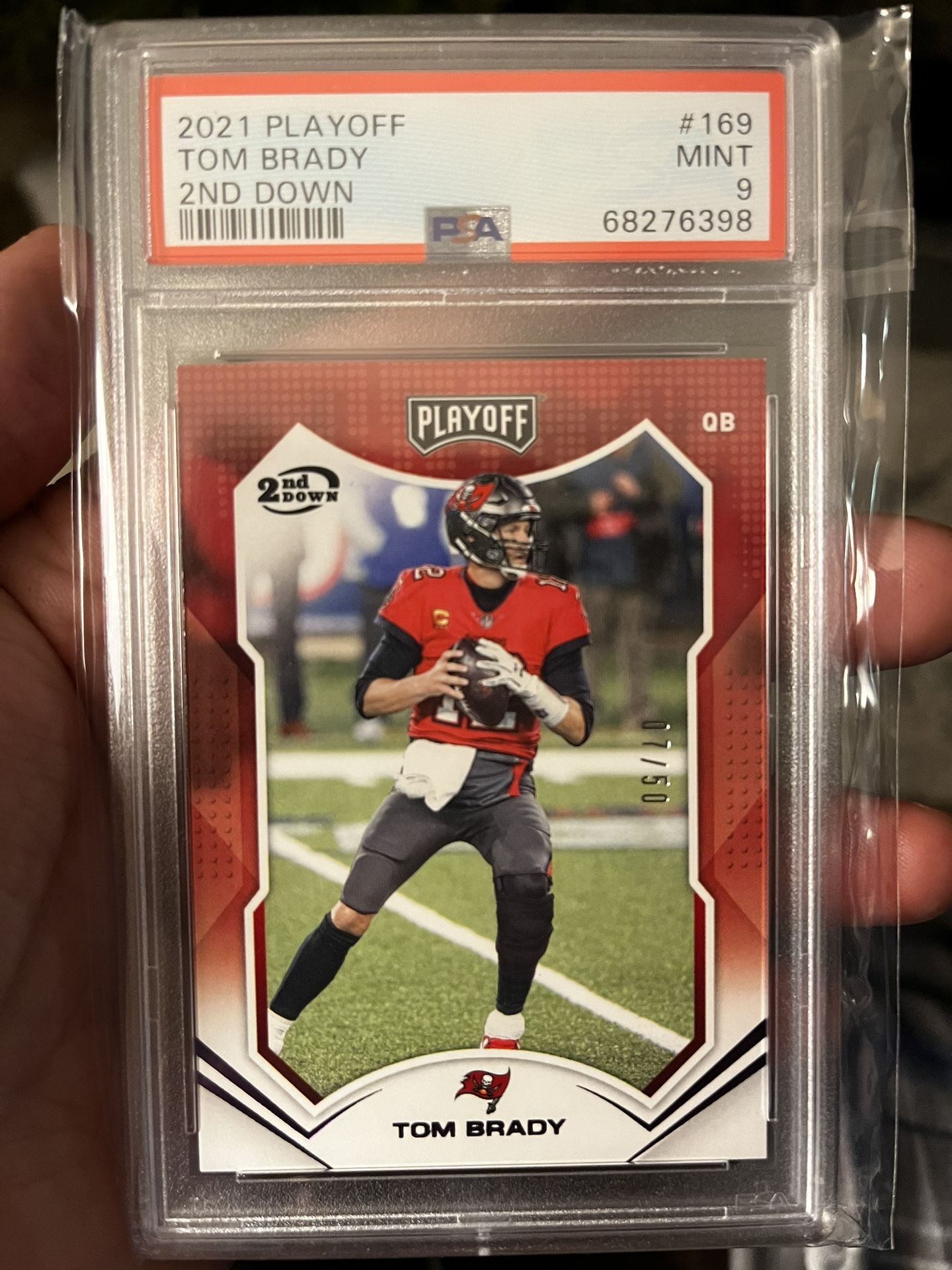 Tom Brady Graded Card